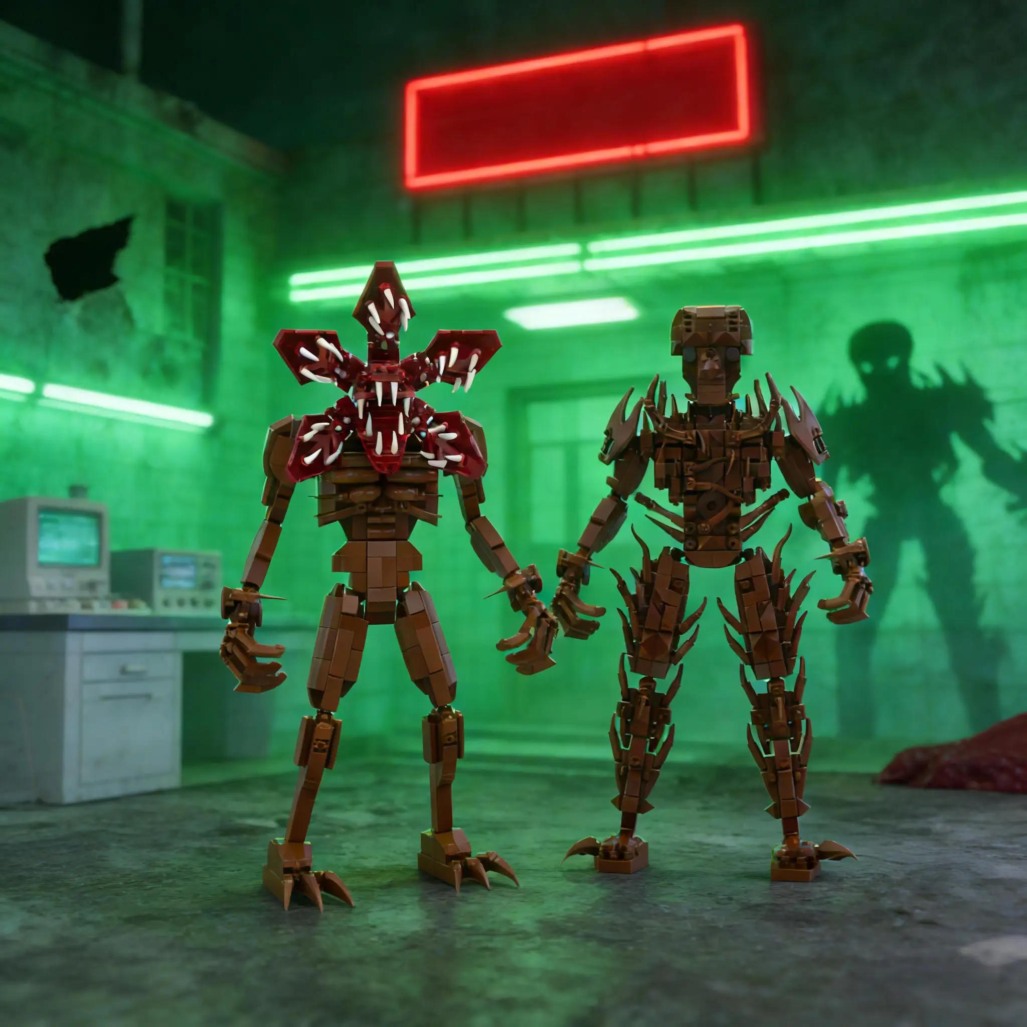 

Карнитинефилл Гигантский Демон Демогоргон Большой Вождь перевернет мир наизнанку Векна Монстр Модели Конструкторы Игрушки Подарки