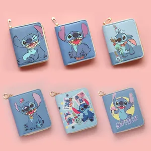 Kawaii Stitch Anime Coin Purse Fashion Fashion Cartoon Capper Billet de impresión Estudiante Soporte de la tarjeta de impresión de la tarjeta de almacenamiento Regalos de Navidad 8 Mejores bolsos de monedas de anime de ventas - №8