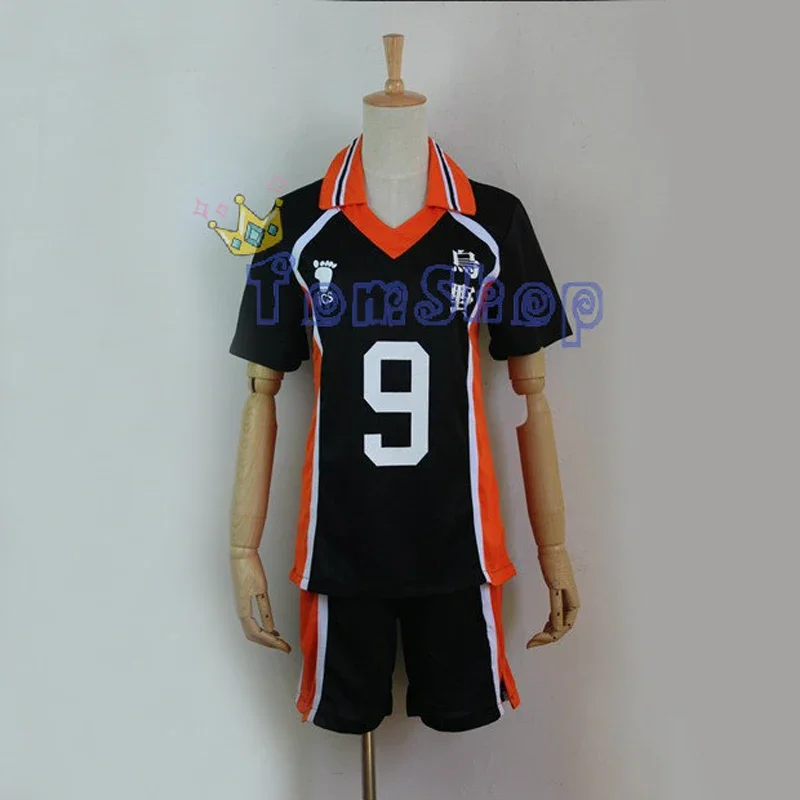 Anime Haikyuu!! Karasuno High School Volleyball Club Hinata Shyouyou/Kageyama Tobio Jersey Cosplay Costume 8 Numbers to Choose