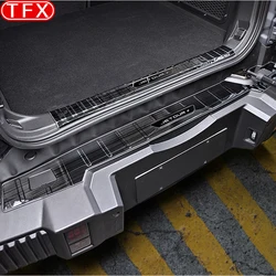 For Chery Jetour T2 2024 2023 Car Styling Stainless Steel Rear Bumper Protector Sill Trunk Guard Tread Plate Auto Accessories