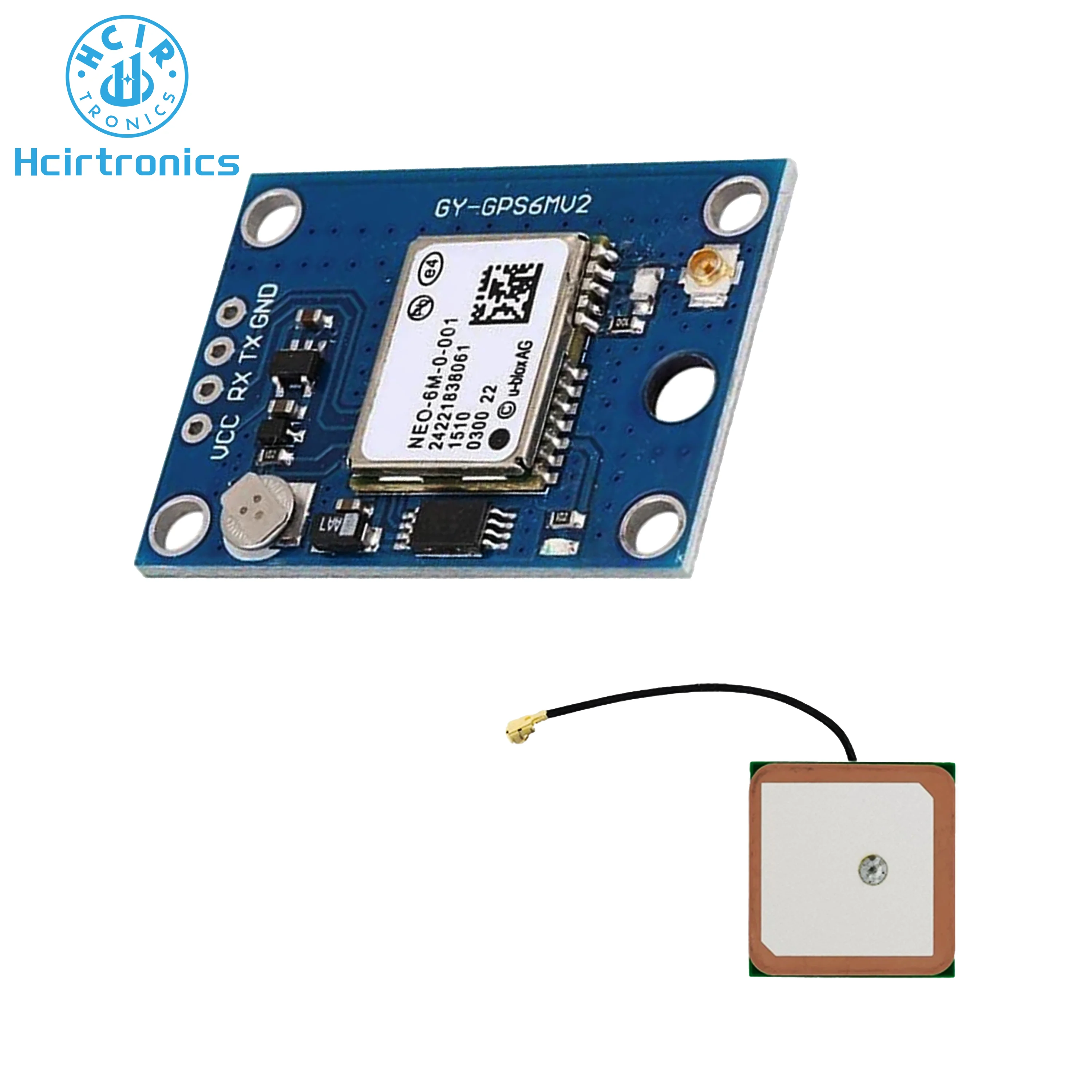 GY-NEO6MV2 GPS Module NEO6MV2 Buit-in EEPROM APM2.5 Antenna 3V-5V RS232 TTL Board for Arduino Flight Control