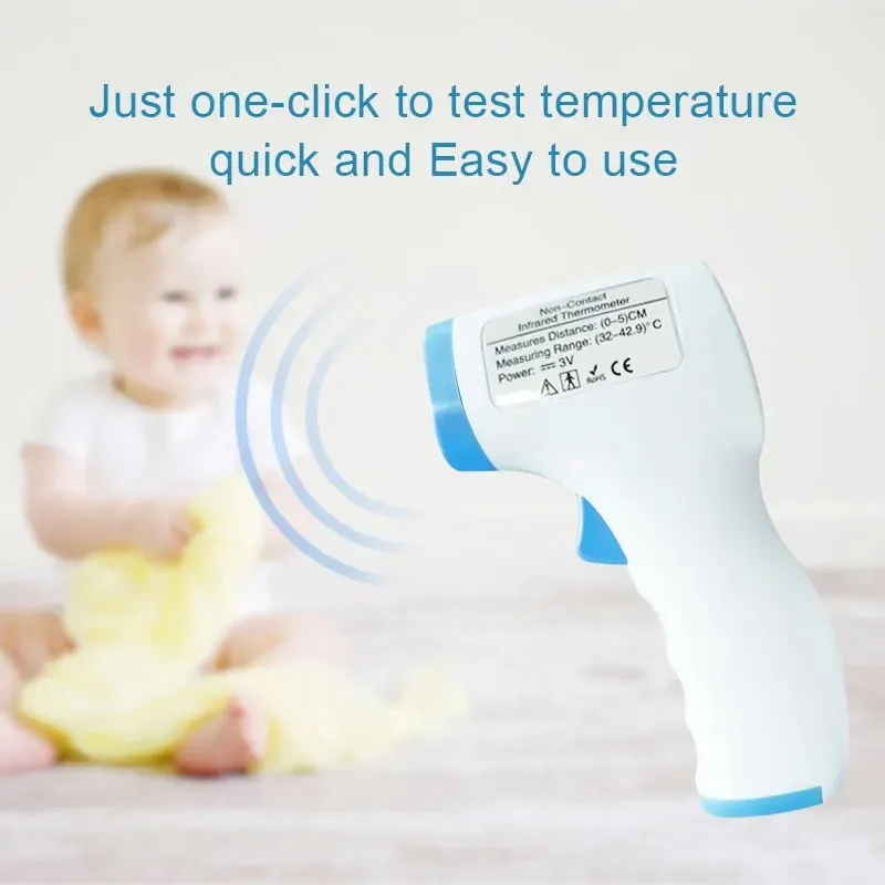 1PC Digital Medical Infrared Thermometer Forehead Temperature Gun Household Specific Precise Thermometer For Infants Baby Kit