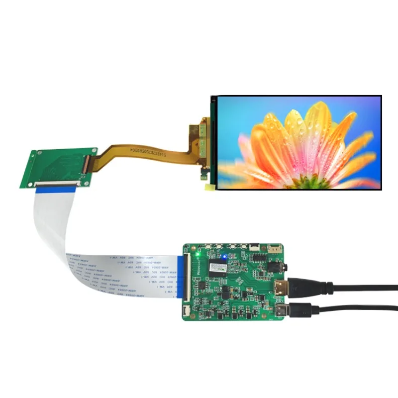 Wisecoco New 5.5 Inch 2K LCD Screen 1440*2560 Display MIPI 45 PINS Driver Control Board Horizontal IPS TOP055R1SC01