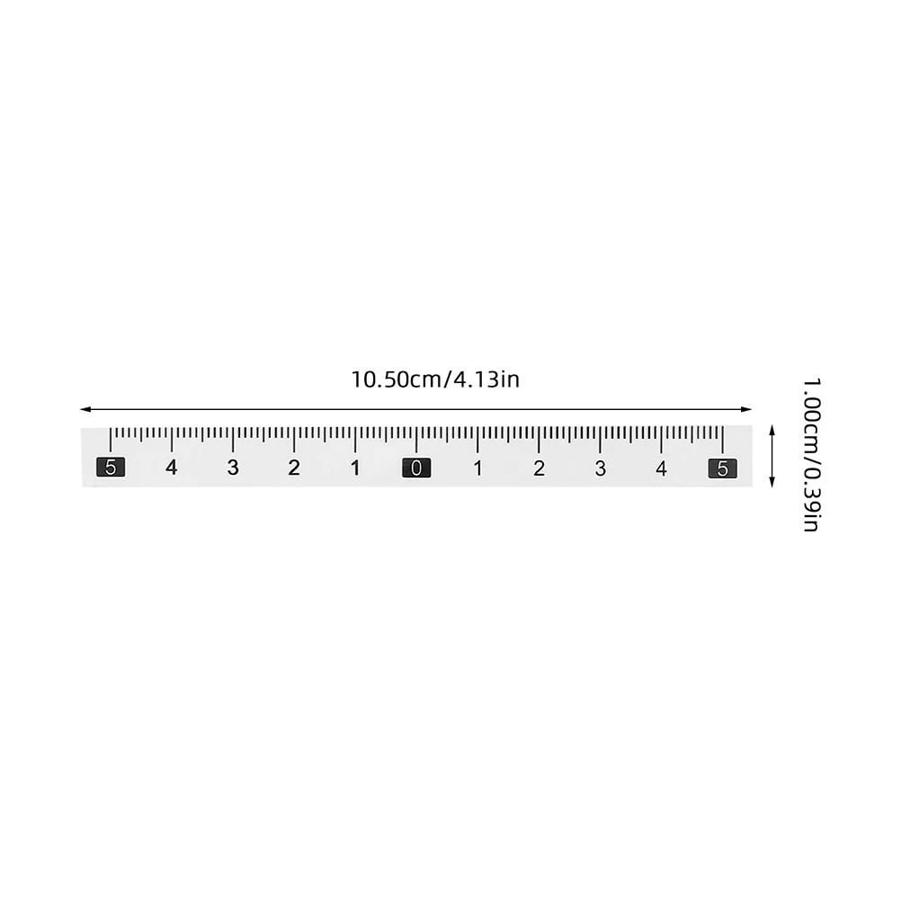 2Set Self Adhesive Workbench Scale Ruler Tape Adhesive Backing Measuring Tape Stick Ruler Drafting Table Measurement