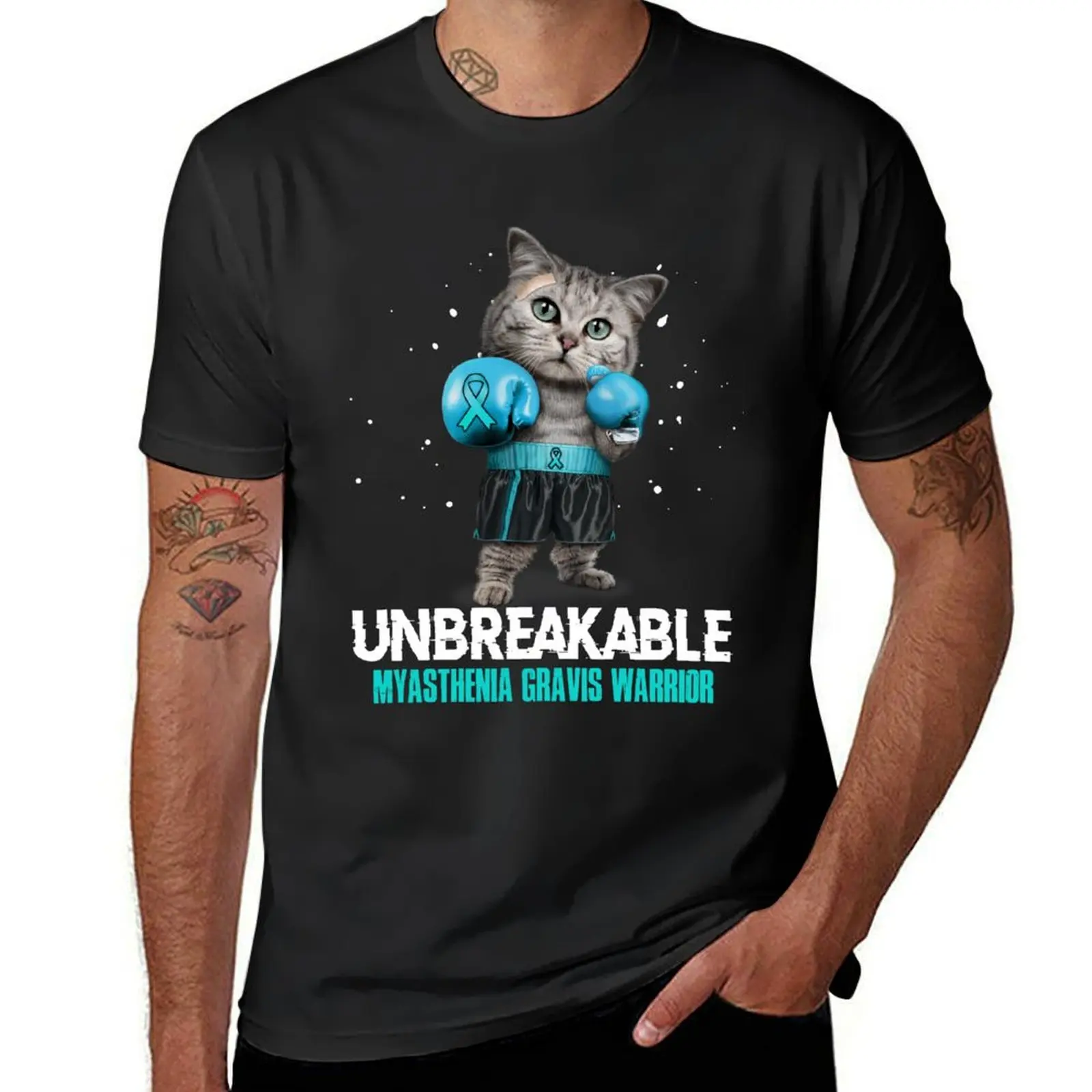 

Myasthenia Gravis Warrior - I Battle Myasthenia Gravis What Is Your Superpower T-Shirt anime mens funny t shirts