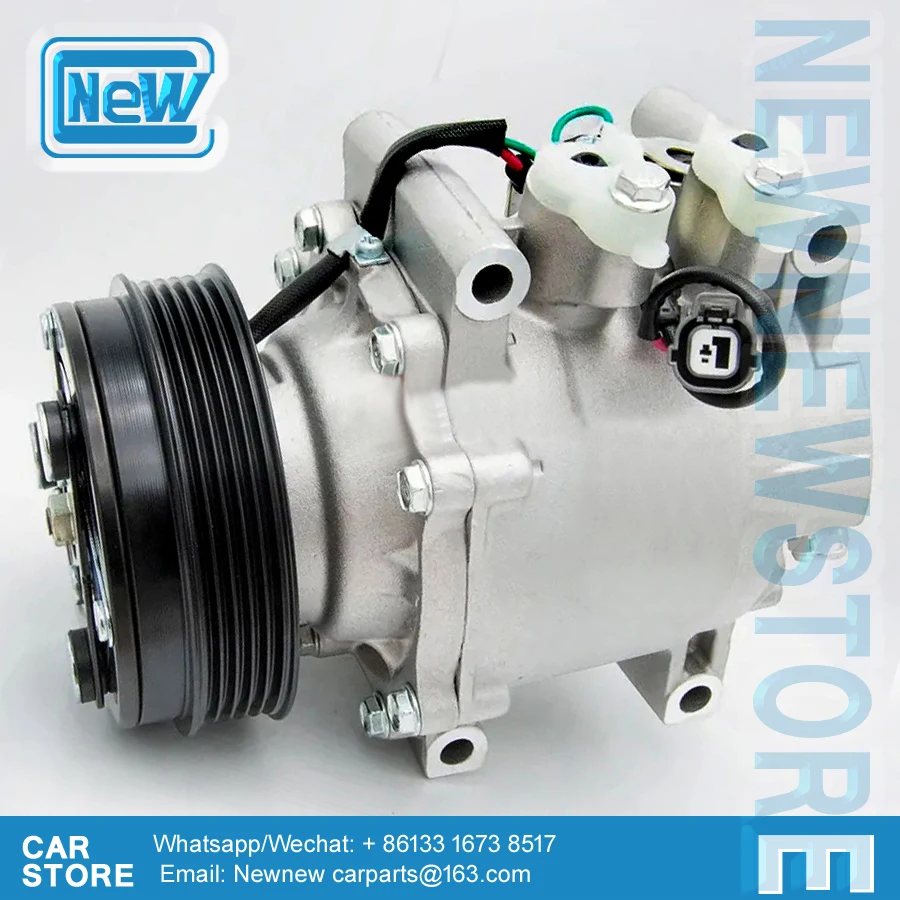 TRS090 AC Compressor For Honda Jazz Fit/City 38810-PWA-J02 38810-PWA-006 38800-P14-006 38810PWA006 38800PCMA02 38800P14006