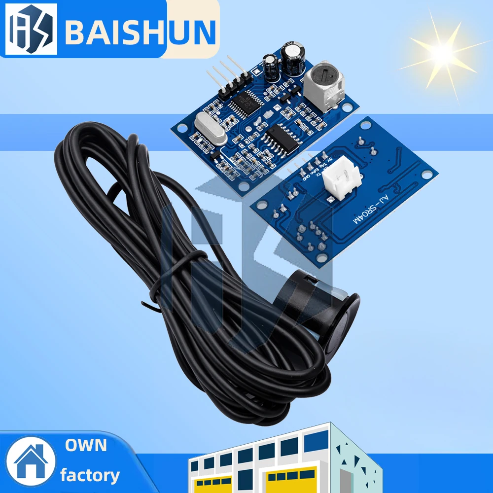 1 шт. водонепроницаемый модуль ультразвукового датчика-JSN-SR04T/AJ-SR04M встроенный датчик измерения расстояния для Arduino 1 шт. водонепроницаемый модуль ультразвукового датчика-JSN-SR04T/AJ-SR04M встроенный датчик измерения расстояния для Arduino