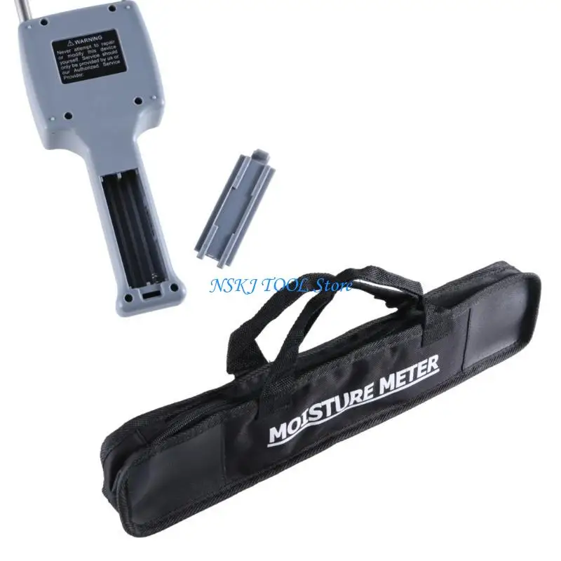 

L8RC Handheld Grains Moisture Meter Rapeseed Rough Rice Moisture Tester 6%-30%