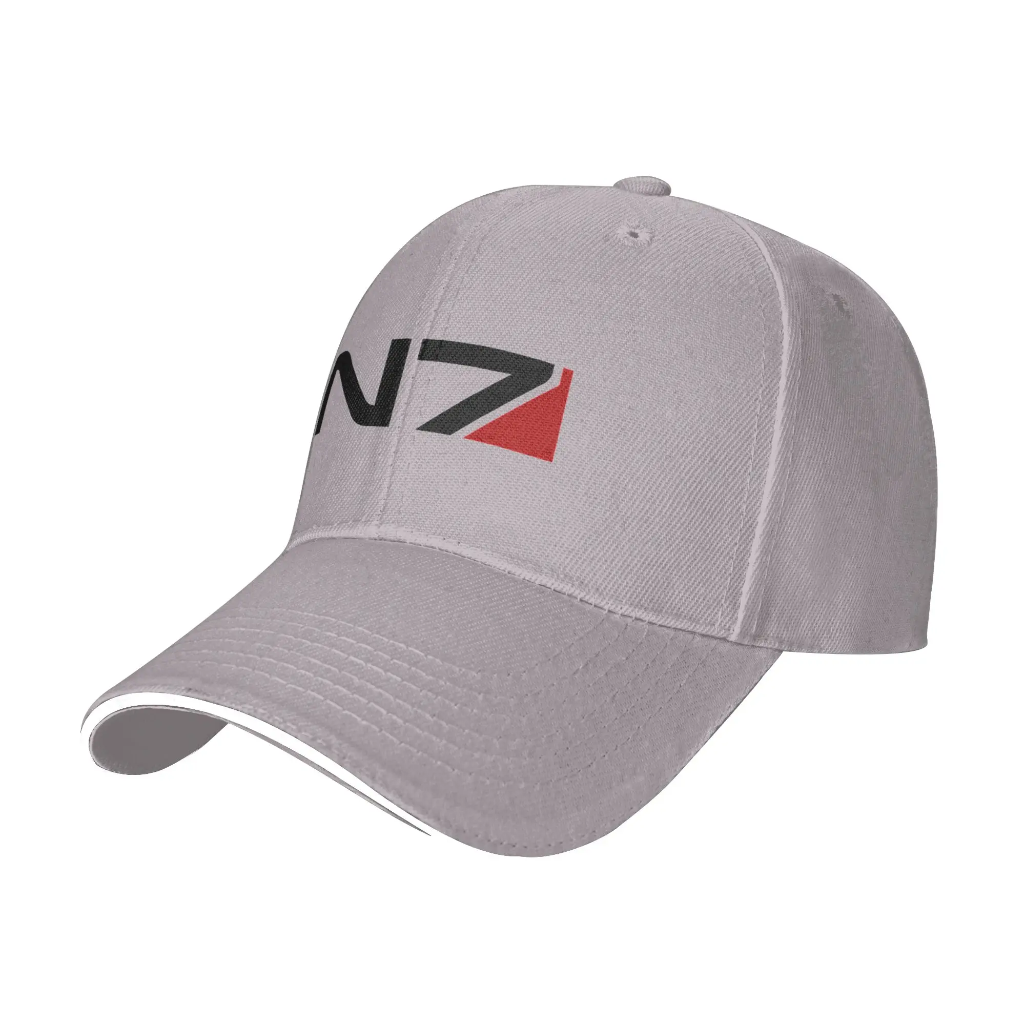 Fashion N7 Mass effect emblem!  Curved Brim Baseball Cap Children Visor Hat