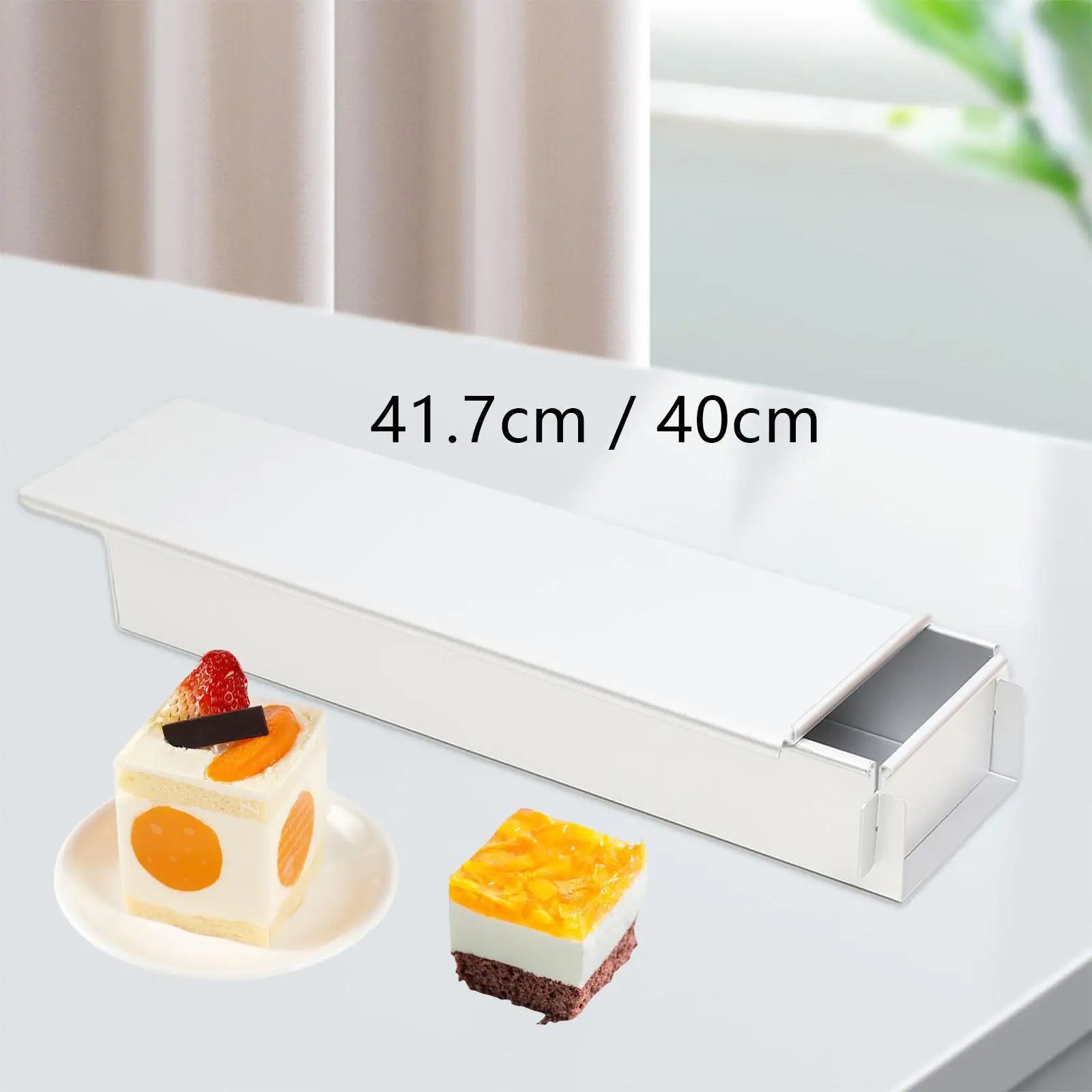 Cheesecake Pan Tiramisu Muffin Pan DIY Cooking Tool, Rectangle Cake Pan Baking