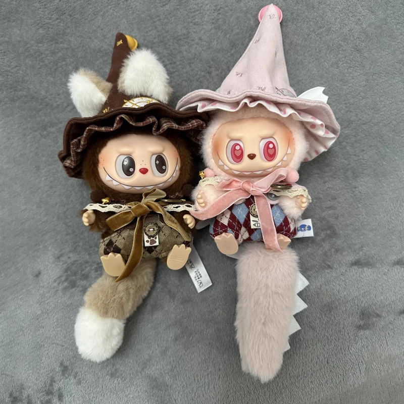 New 17cm Labubu Clothes Set Magician Series Theme Design Hat Headband Tail Personalized Labubu Accessories Ropa Labubu