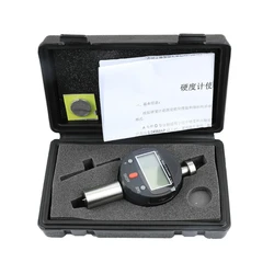 Portable Shore A/D Hardness Digital Hardness Meter Durometer Hardness Tester with Large LCD Display for Rubber,Tire