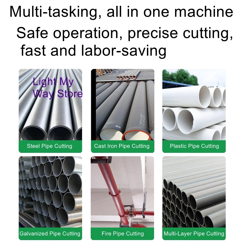 Stainless Steel Pipe Cutting Machine Automatic Electric Pipe Cutting Machine Small Pipe Cutting Machine Without Burr