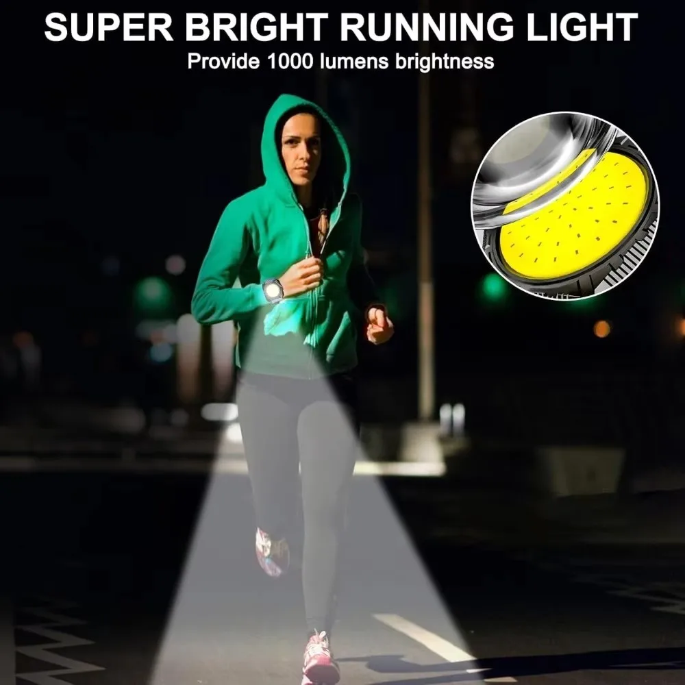 LED Keychain Flashlight USB-C Rechargeable 550Lm Portable Mini Torch Light Pocket Lantern Flood Work Light With Magnet