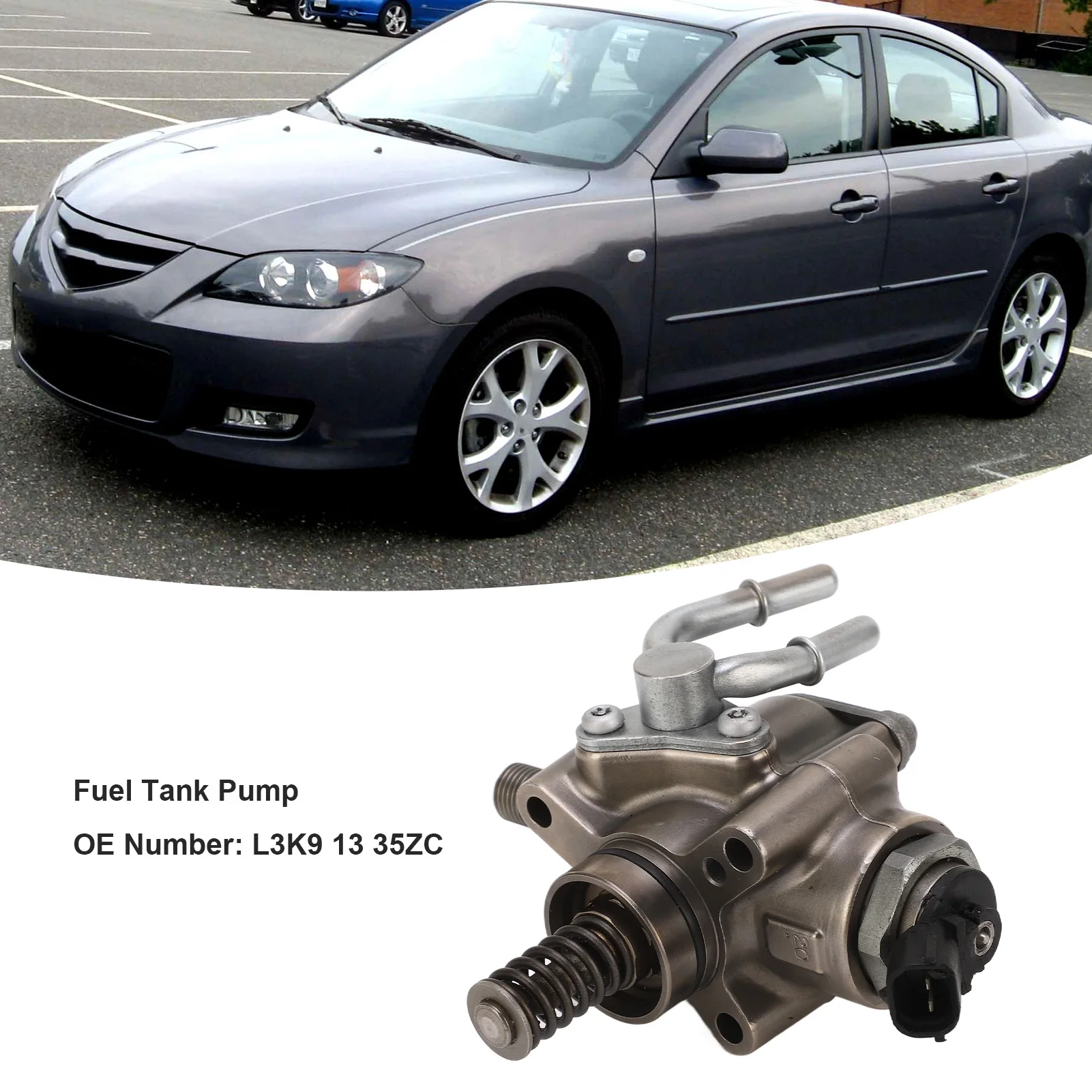 Топливный насос турбонаддува, топливный насос высокого давления L3K9 13 35ZC, сменный топливный насос турбонасоса для Cx-7 6 3 Mazdaspeed