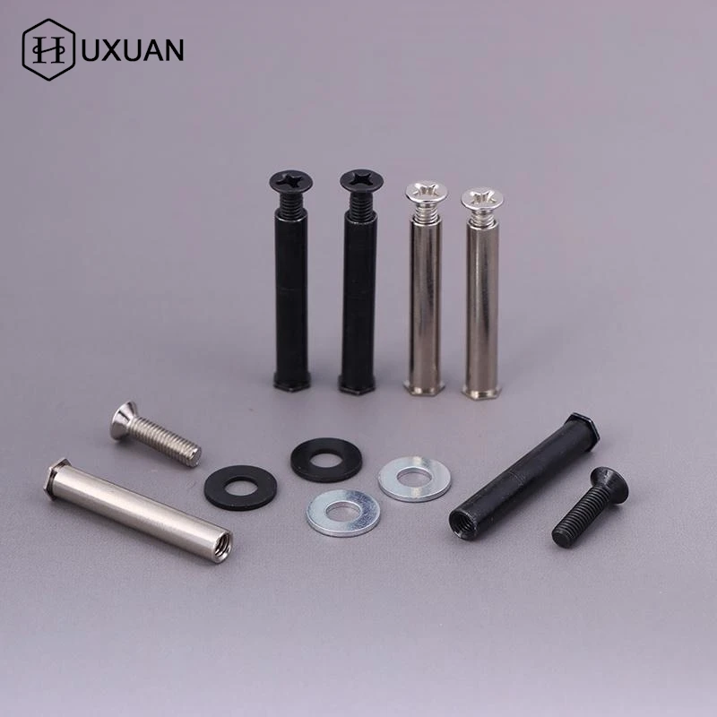 4Pcs/set Computer Case Fan Long Screw Kit DIY Modified PC Cooling Fan Screw Enhanced Stability Cooling Fan Mount Screws