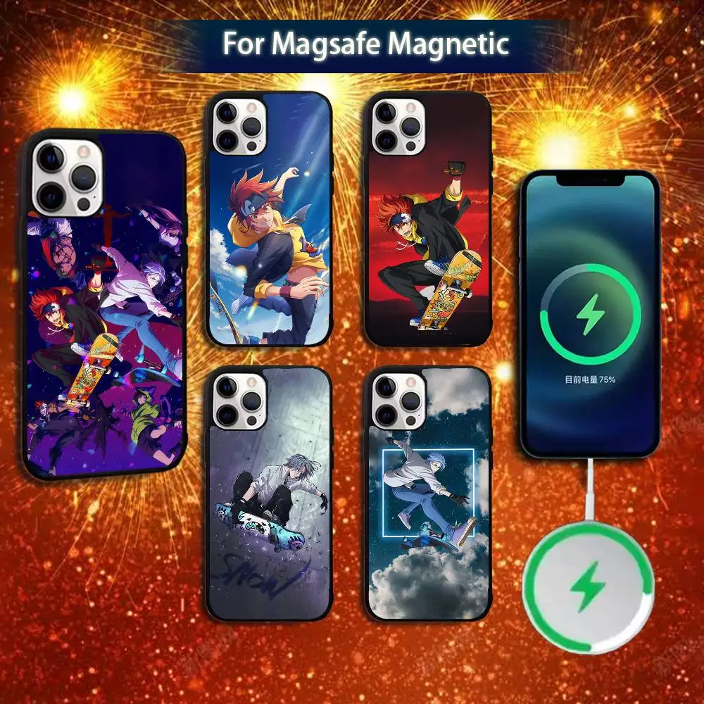 

Anime S-SK8 The Infinitys Phone Case For iPhone 16e,16,15,14,13,12,11,Plus,Pro,Max,Mini Magsafe Magnetic Wireless Charging