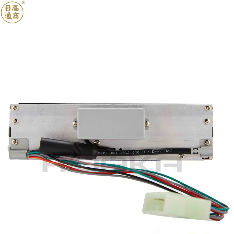 Imagem -06 - Rádio de Máquina Pesada com Bluetooth Carga Usb 0.5a Aux para Hitachi Takeuchi e Escavadeira Komatsu Rádio do Carro 12v 24v Hidaka-m202
