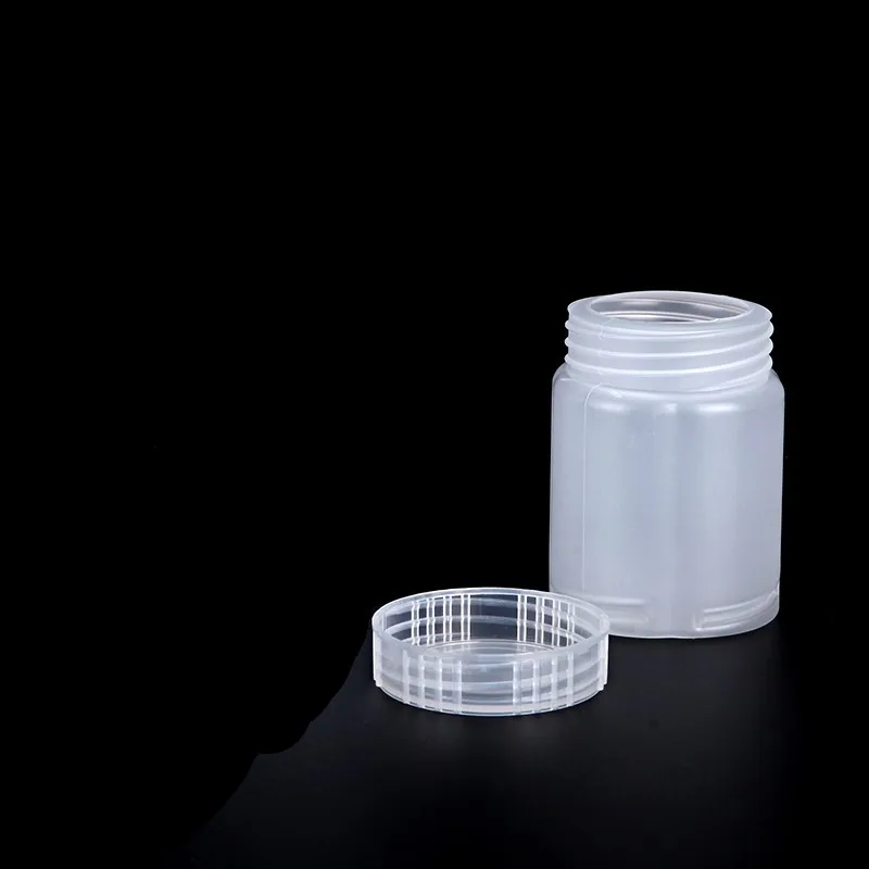 1pc  225ml high temperature resistant plastic sampling bottle  Sterilized vials  Beaker