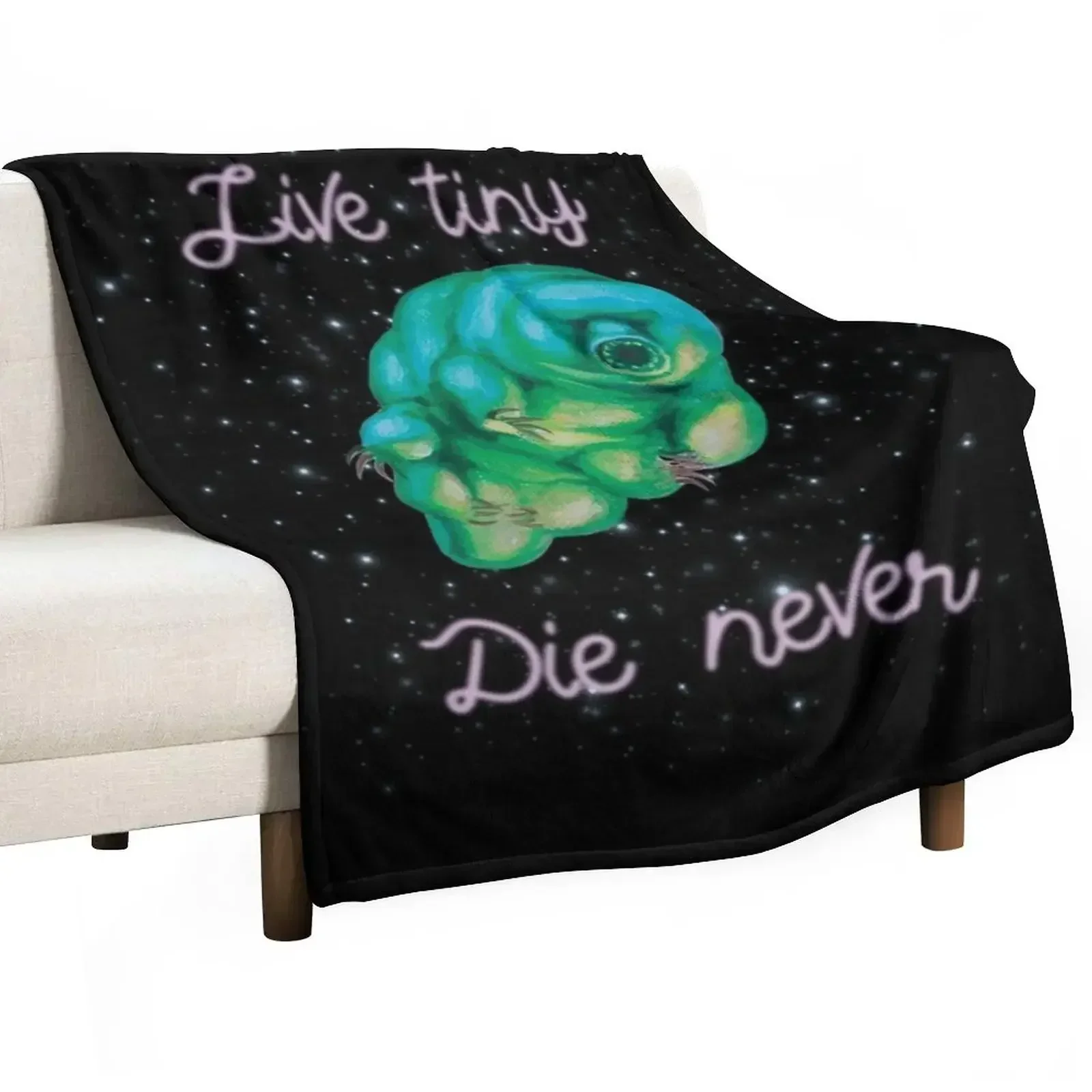 Tough Tardigrade Throw Blanket Comforter Bed linens Blankets