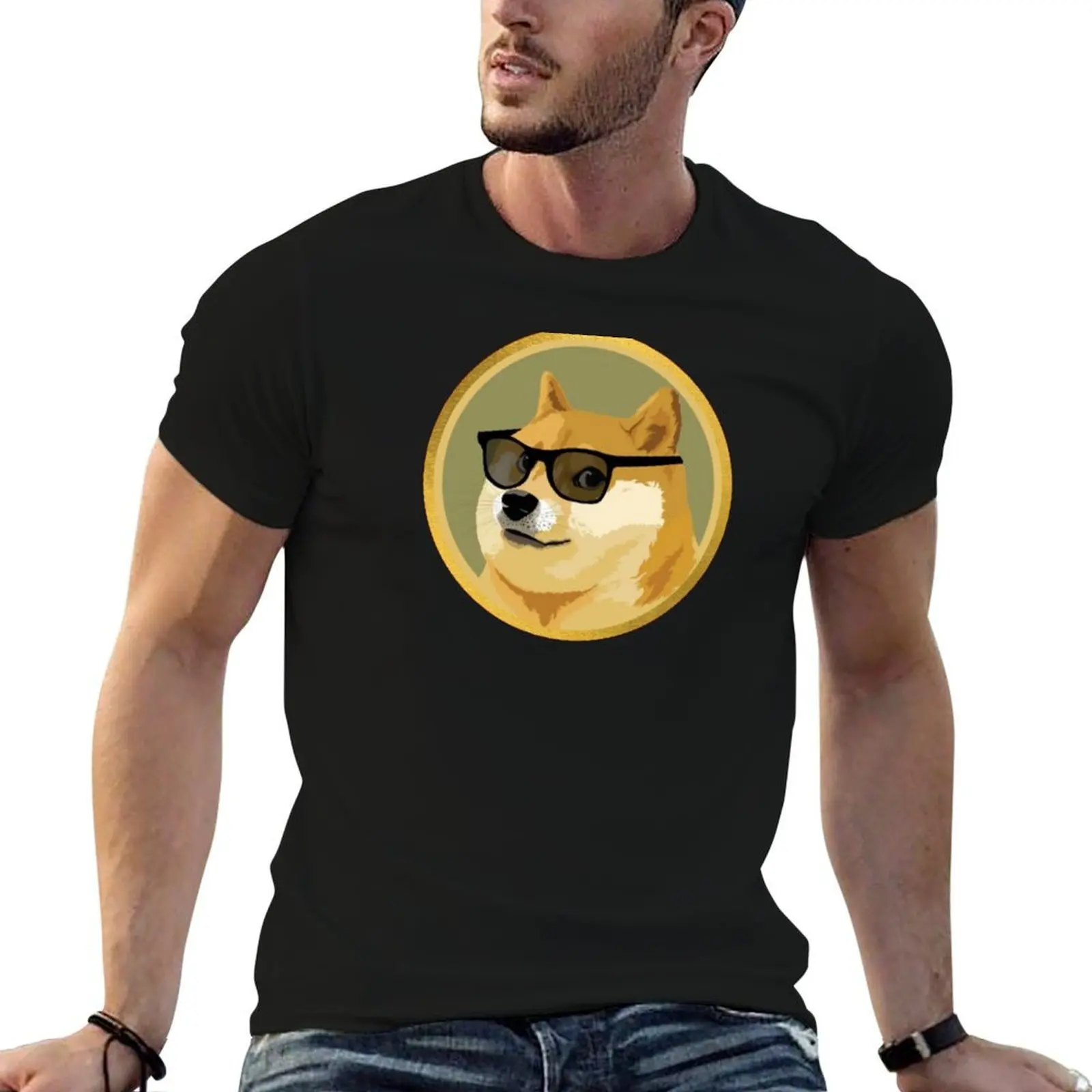

Doge Coin Apparel T-Shirt t shirts with prints anime t shirts for man man t shirt designer T-shirt