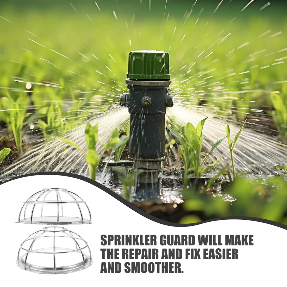 

2 шт., защитная крышка для пожарной головки, защита для спринклера, защитная клетка для спринклера, серебряное потолочное крепление, нержавеющая сталь