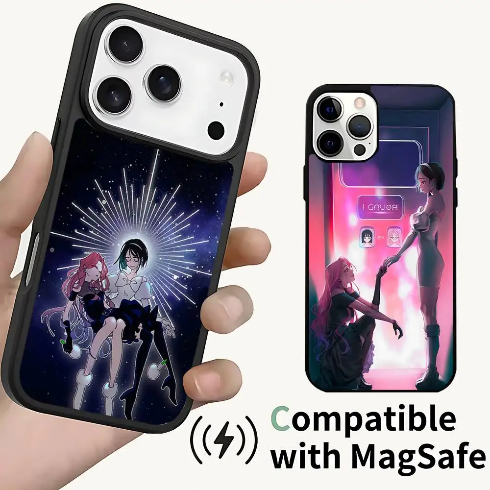 

A-Alien Stage Sua Mizi Phone Case For iPhone 17,16,15,14,13,12,11,Pro,Max,Plus,Mini,SE4,E Magnetic Magsafe Wireless Charging