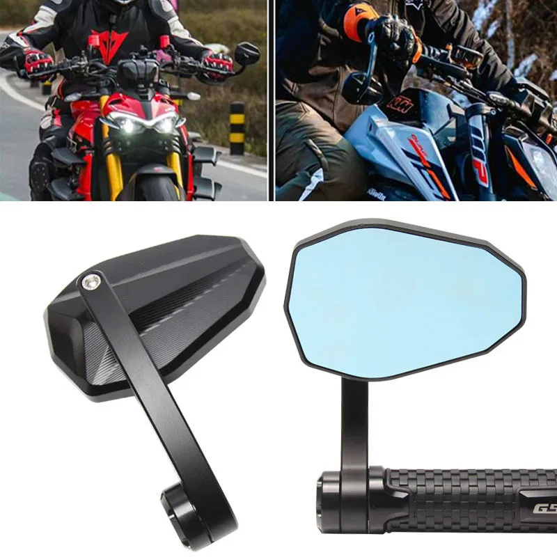 

Зеркала заднего вида для мотоцикла, зеркало на руле для скутера, зеркало для Triumph Street Triple 765R 765RS 1200RS 675 R RS