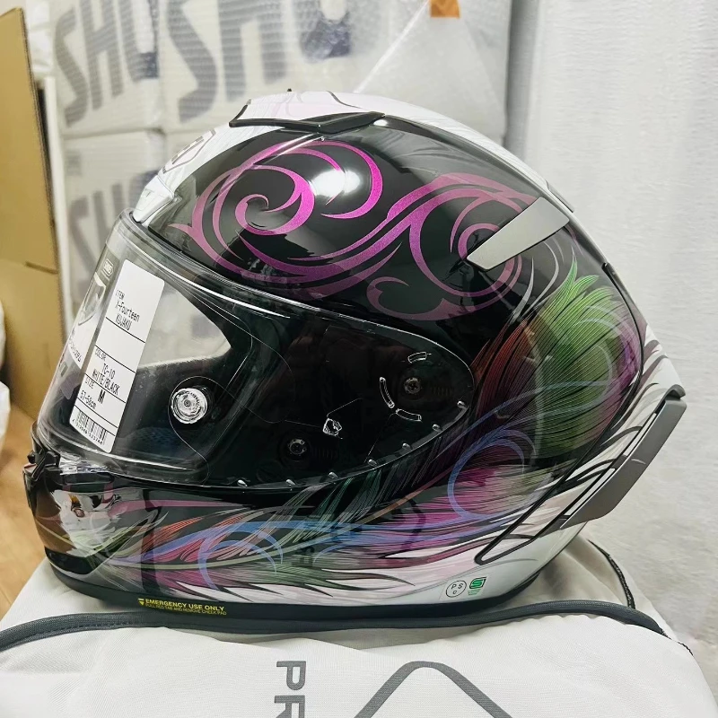 

SHOEI X-14 Helmet KUJAKU TC-10 X-Fourteen X-Spirit III Full Face Helmet Sports Bike Racing Motorcycle Helmet