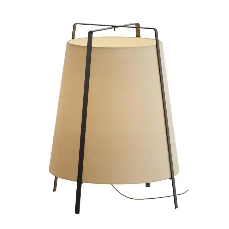 

SANDYHA Nordic Iron Art Floor Lamp Fabric Lampshade Design Led Light for Living Room Bedroom Decoration Indoor Lighting Fixtures
