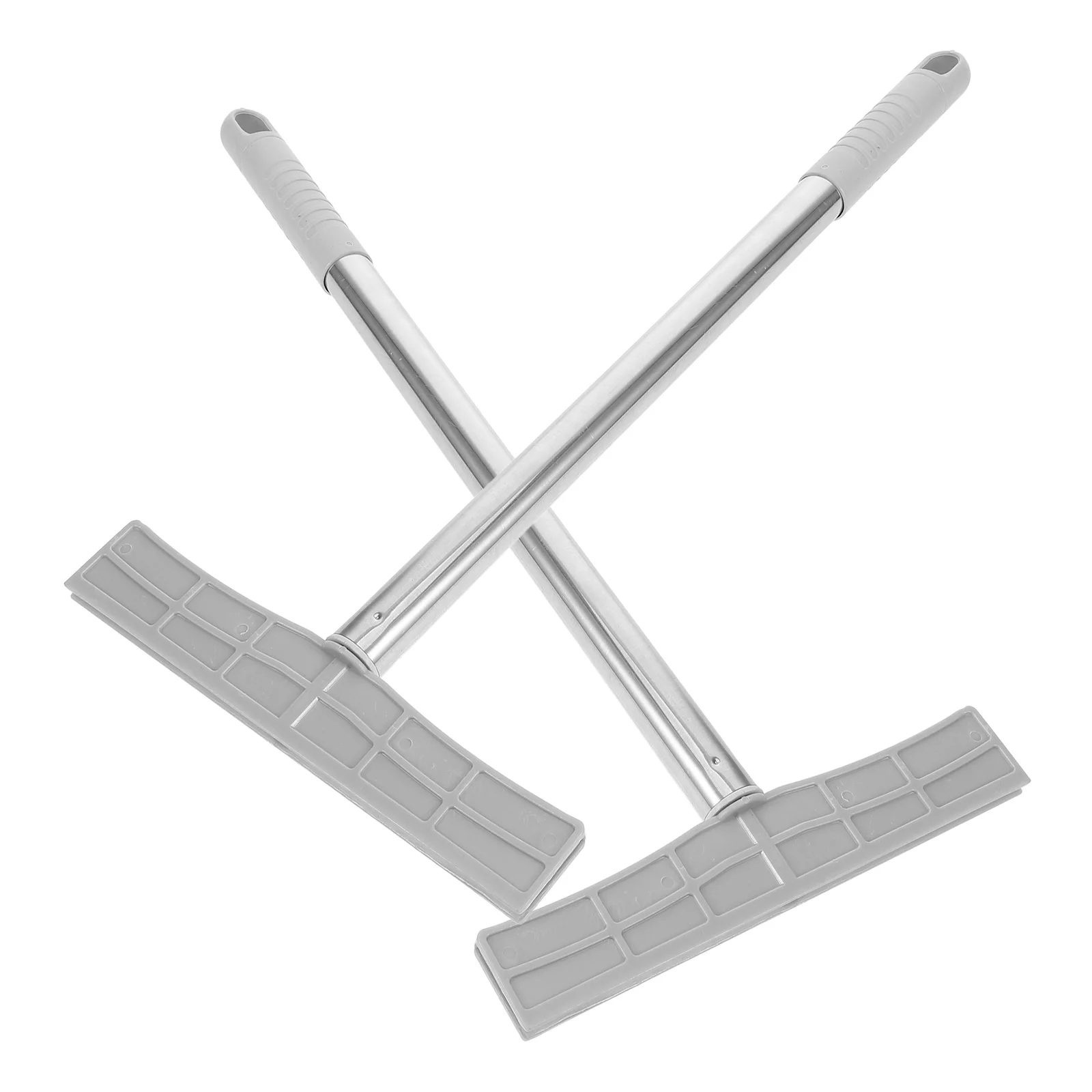 High Placards Parade Signboard Rod, bem-vindo Sign Stick, aço inoxidável Signboard Display Hand Rod, 2pcs