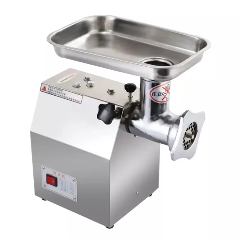 Sanying Table‑Top Electric Meat Grinder, Commercial Meat Mincer Machine for Pork Beef Meat Processing Restaurant Food Shop
