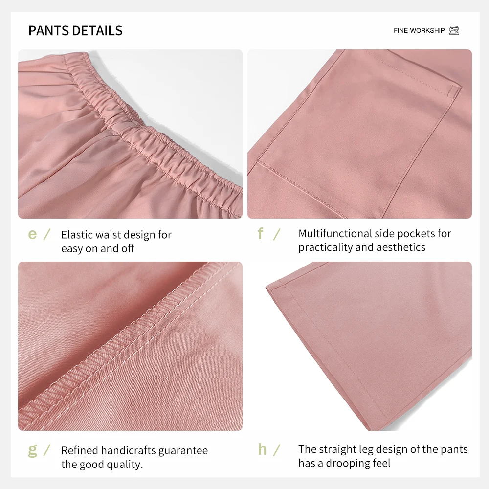 Verpleegster Medisch Uniform Sneldrogend Dierenverzorging Werkkleding Arts Scrubs Sets Operatiekamer Chirurgische Toga Korte mouw Elastische broek