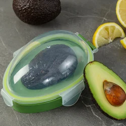 Fruit Containers for Fridge Keep Fresh Avocado Crisper Lunchbox Storage Organizer