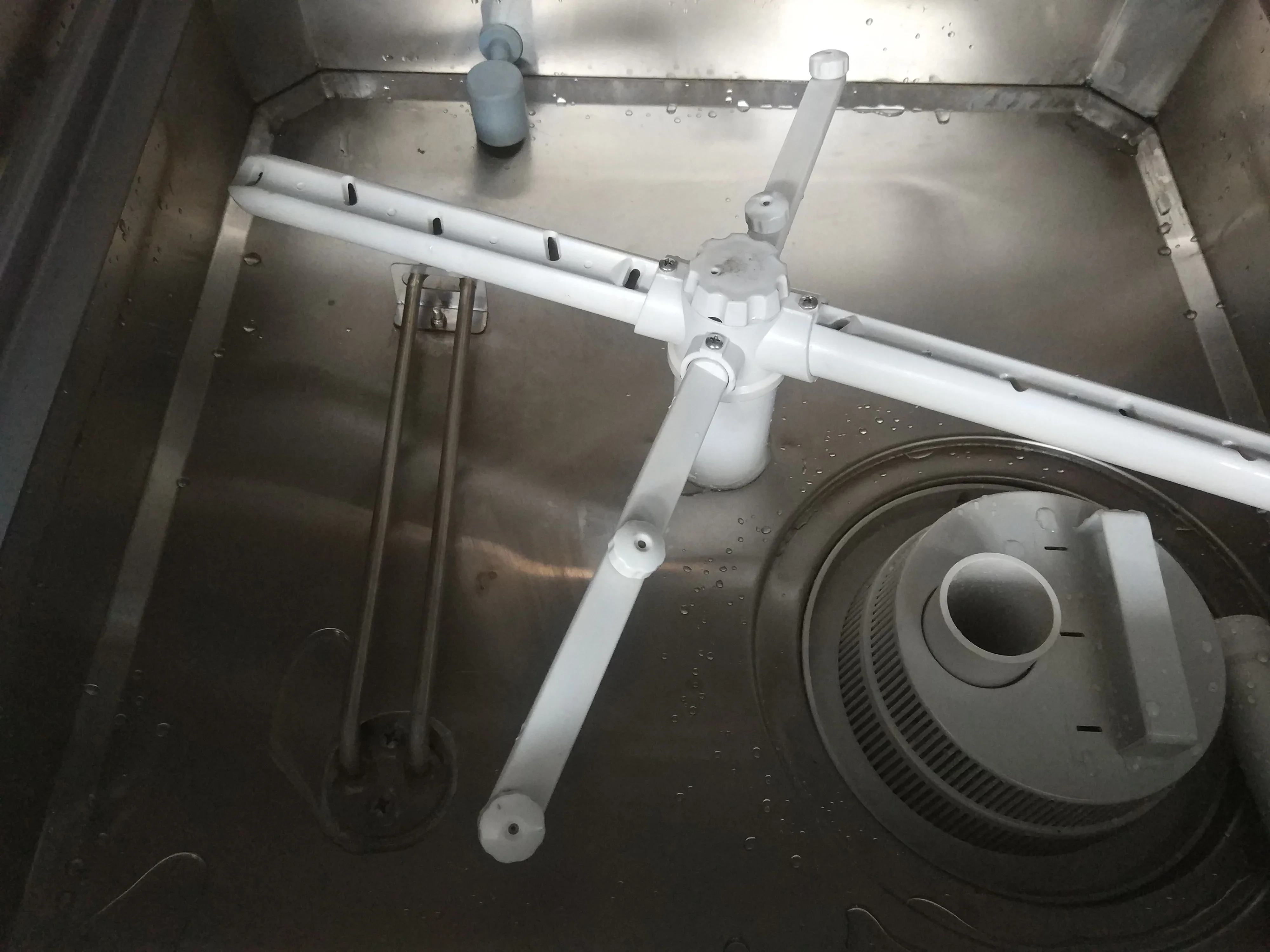 Commercial Industrial Electric and Gas Powered Countertop Dishwasher Machine Stainless Steel for Restaurants and Hotels