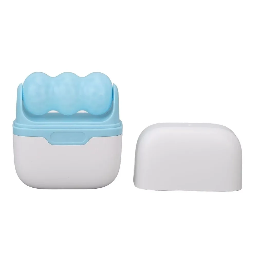 Multi-Functional Ice Compress Massage Roller Cold Compression Beauty Device Cooling Skin Care Tool Facial Massager 2 In 1