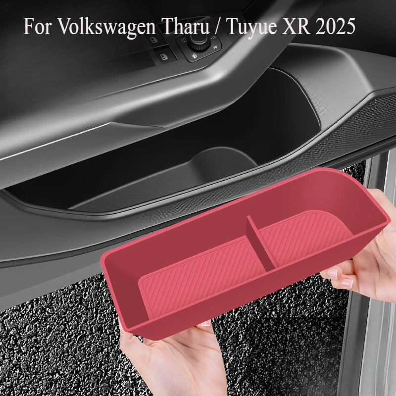 

Для Volkswagen Tharu / Tuyue XR 2025 ящик для хранения дверных ручек ящик для хранения принадлежностей для украшения интерьера