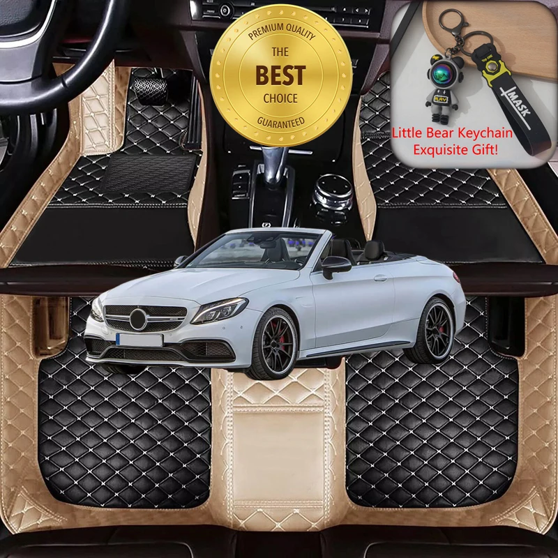 

Custom Fit for Mercedes-Benz C-Class AMG Cabriolet 2017-2025 Car Floor Mats Car Accessories Auto Carpet Left/Right-hand Drive
