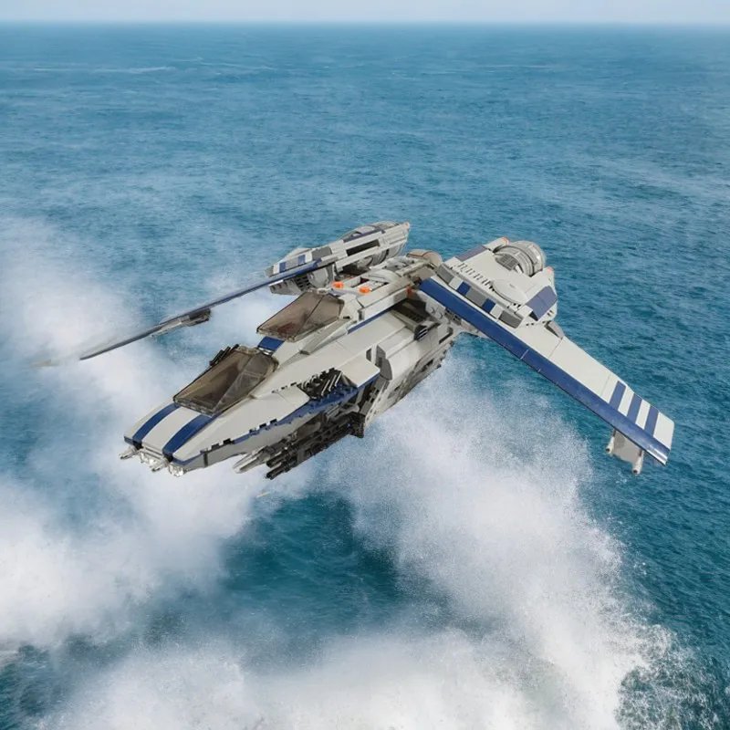 1595PCS MOC Campo di Battaglia Arial Assault Trasporto FAI DA TE BAAT Collector's Edition Educazione Modello Building Blocks Giocattoli Di Compleanno Regalo