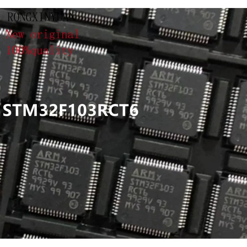 10PCS New STM32F103RCT6 STM32F103RC STM32F103 QFP