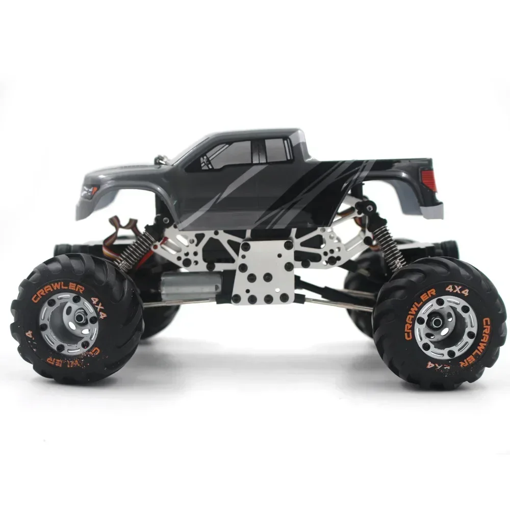 RCtown HBX 2098B 1/24 4WD Mini RC سيارة الزاحف هيكل معدني للأطفال لعبة الكبار #4