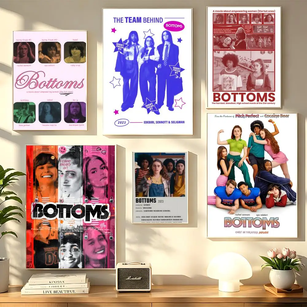Bottoms Movie Poster HD art sticky wall waterproof home living room bedroom bar decoration