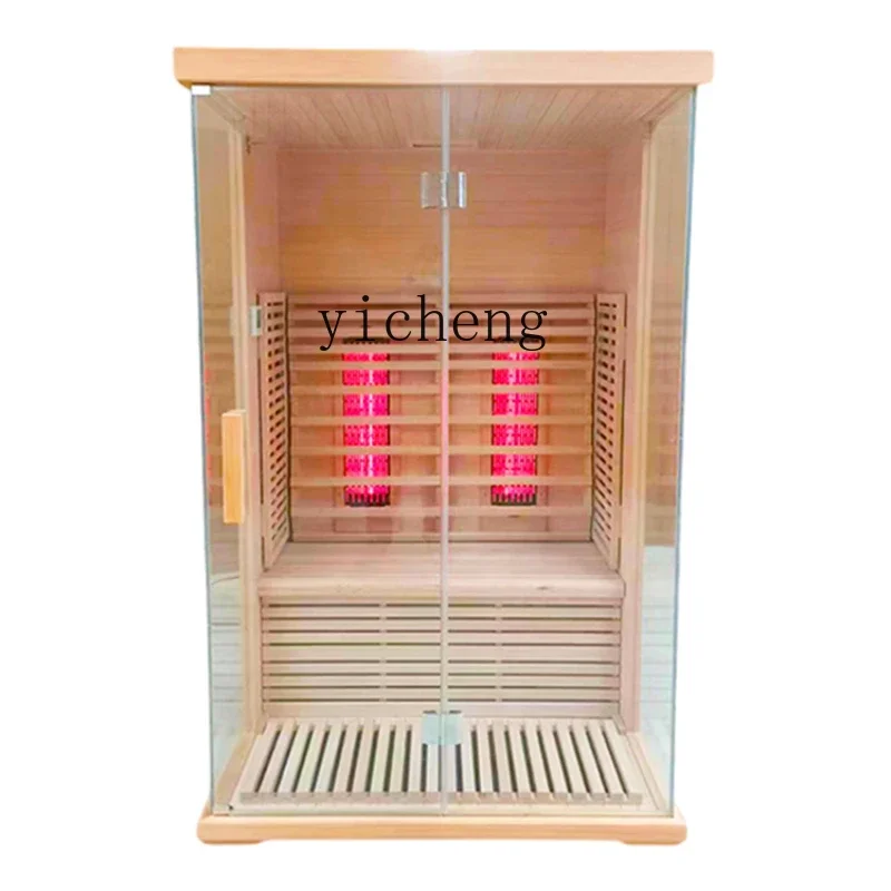 

light wave room far infrared steam sauna dry steam room household double detoxification physiotherapy room