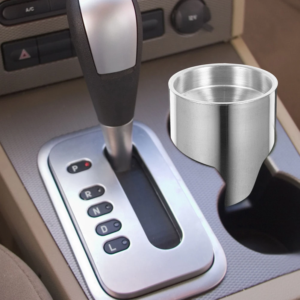 

Car Ashtray Stainless Steel Smoke Holder Anti Splash Design for Office Home Use Easy Clean detachable lid
