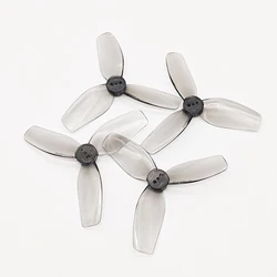 2Pairs DT76MMX3V2 76mm 3 Blade PC Propellers for RC 3 inch Cinewhoop Drones CineLog30 Cinebot30 Part