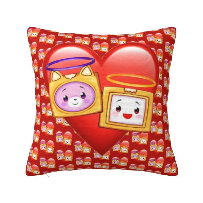 Game Lanky Box Fashion Anime Cartoon Cushion Cover Double-sided Print Throw Pillow Case for Car Cool Pillowcase Home Decor