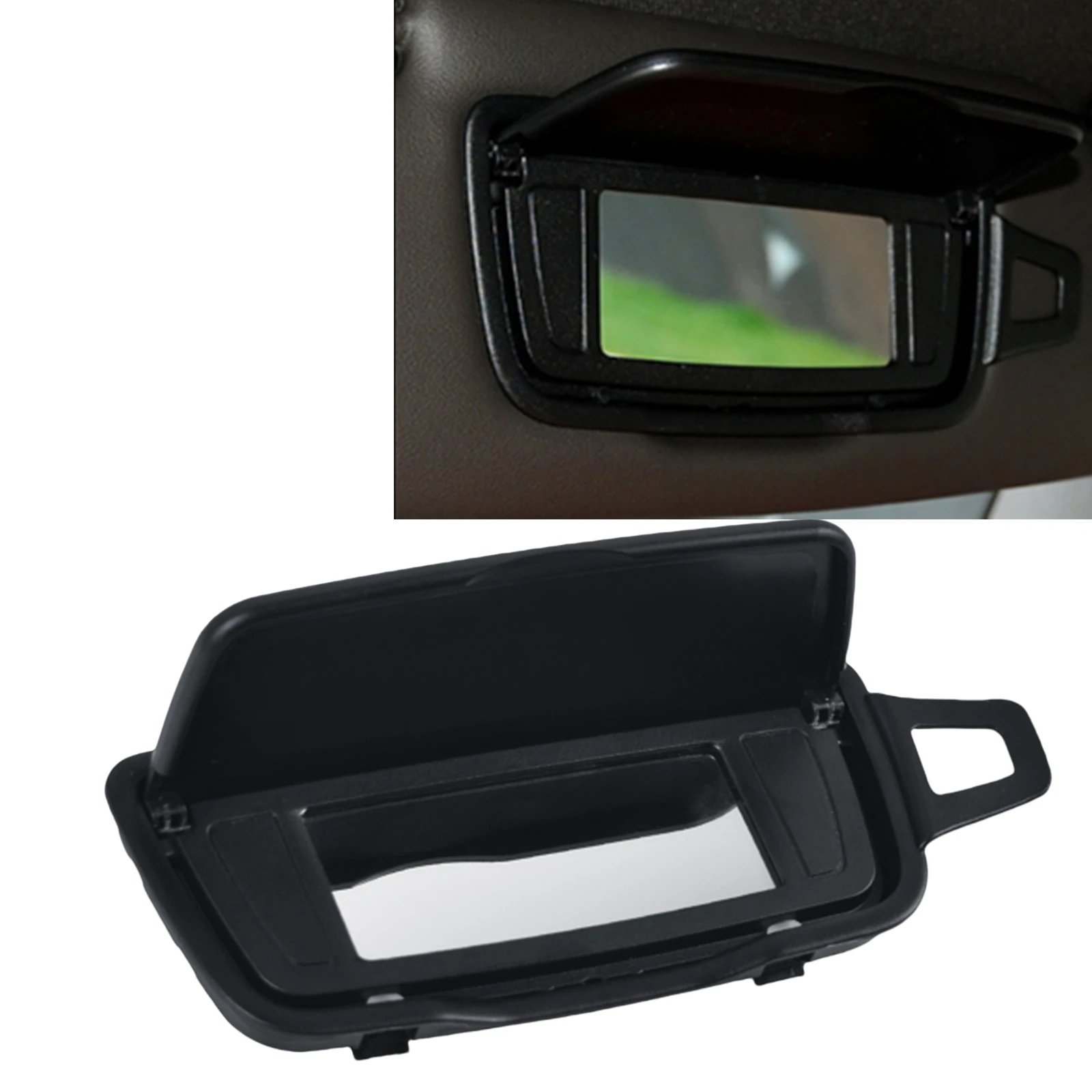 

Car Sunvisor Cosmetic Make-up Vanity Sun Visor Mirror Assembly For Porsche BOXSTER CAYMAN 981 982 Carrera 911 TRAGA GT3 991 992