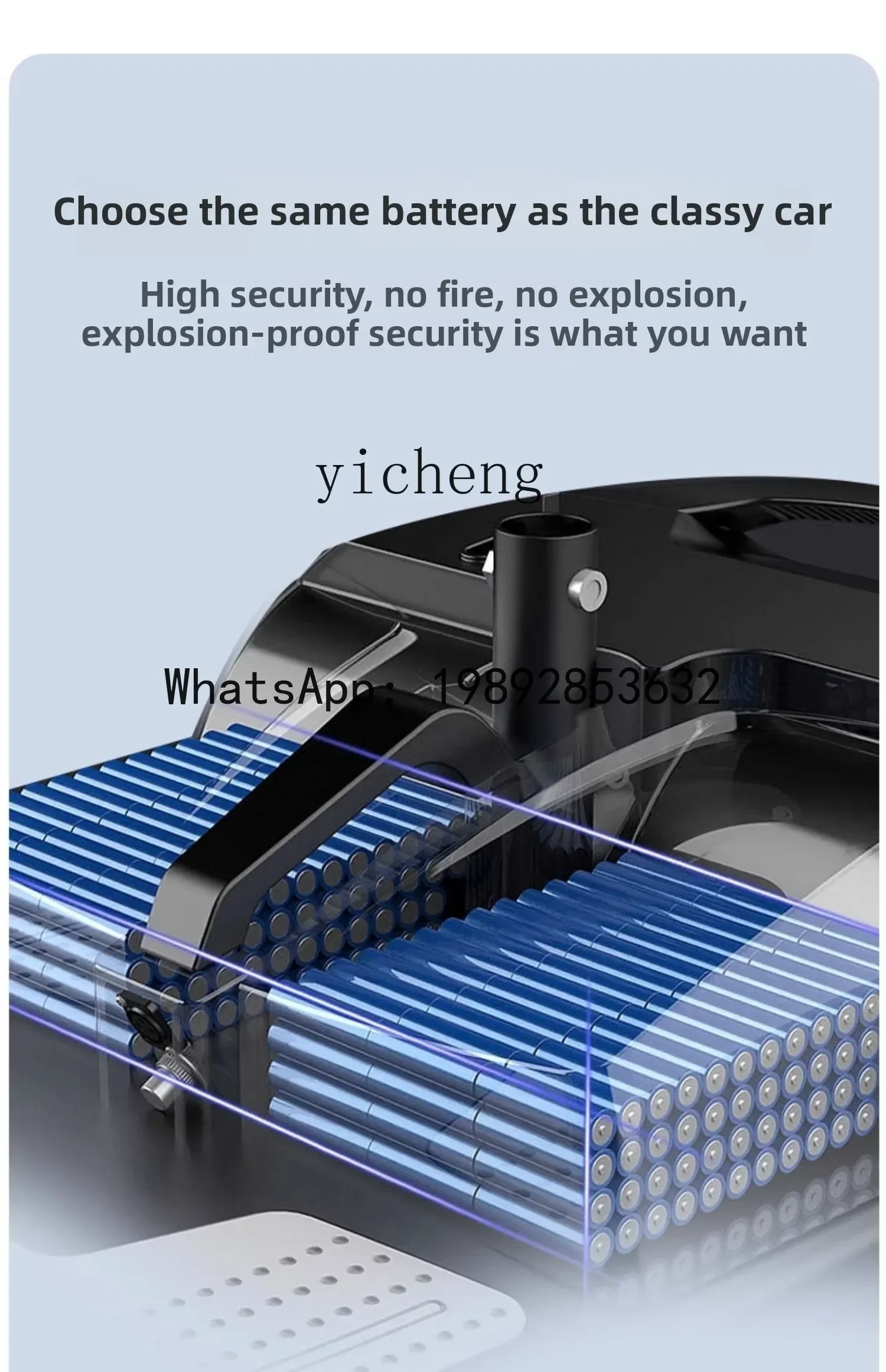 AB  elderly scooter four-wheel electric household double elderly folding battery moped