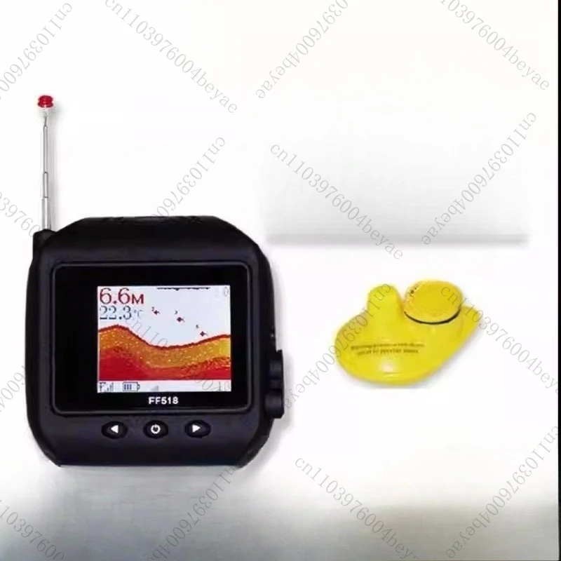 Tipo de reloj Sonar inalámbrico Visible Detector de pesca de alta definición inteligente impermeable equipo de pesca de tirador de peces
