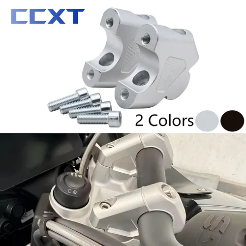 Elevador de manillar CNC de 32MM para BMW R1200GS LC R1250GSLC Adventure R1250GS R1250 GS Adventure S1000XR, soporte de movimiento trasero